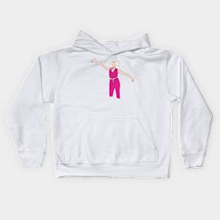 Cowgirl Barbie! Kids Hoodie